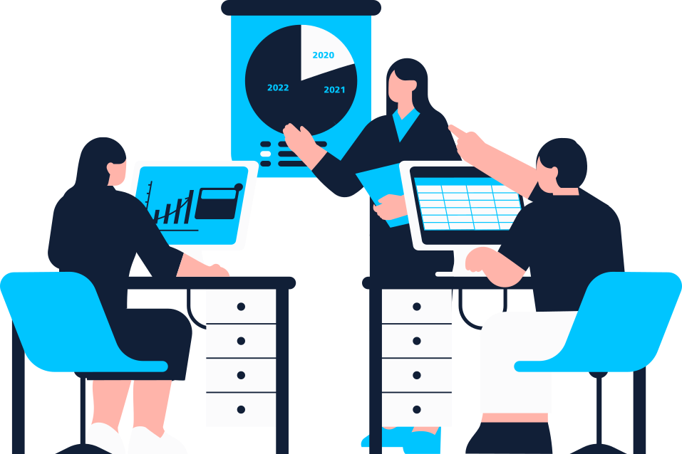 Capacitación corporativa y análisis de datos de colaboradores